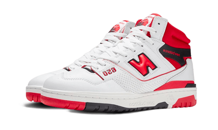 Overkicks - New Balance 650R White Royal Blue (BB650RWN) - vista trasera