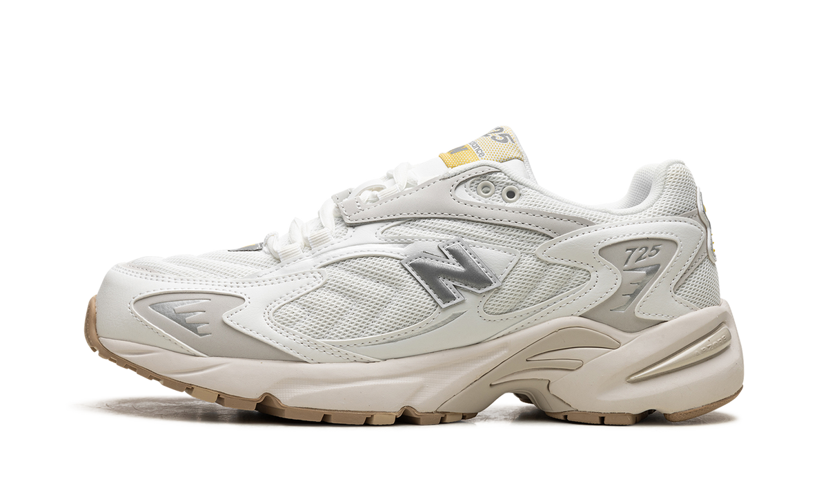Overkicks - New Balance 725 White Grey Yellow (ML725AF) - vista lateral