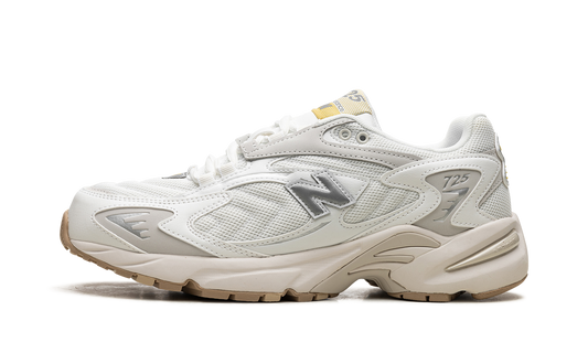 Overkicks - New Balance 725 White Grey Yellow (ML725AF) - vista lateral