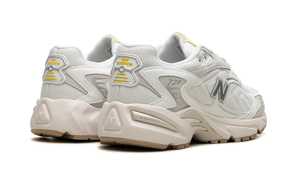 Overkicks - New Balance 725 White Grey Yellow (ML725AF) - par completo
