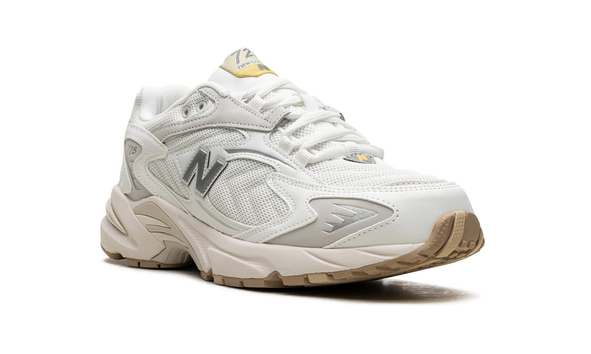 Overkicks - New Balance 725 White Grey Yellow (ML725AF) - detalle lateral interior