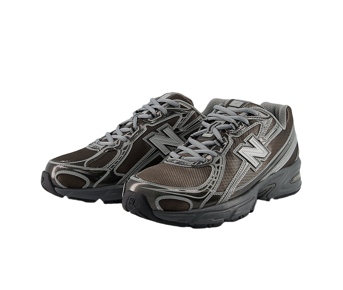 Overkicks - New Balance 740 Black Metallic (U7407YI) - vista trasera
