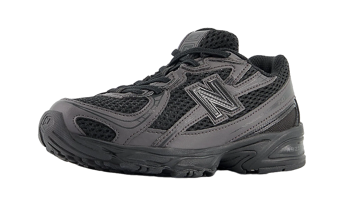 Overkicks - New Balance 740 Bungee Lace Black Cement (PS) (PZ740BO) - imagen 2