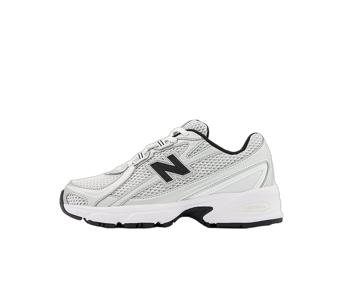 Overkicks - New Balance 740 Grey Black (GS) (GR740NW) - vista lateral