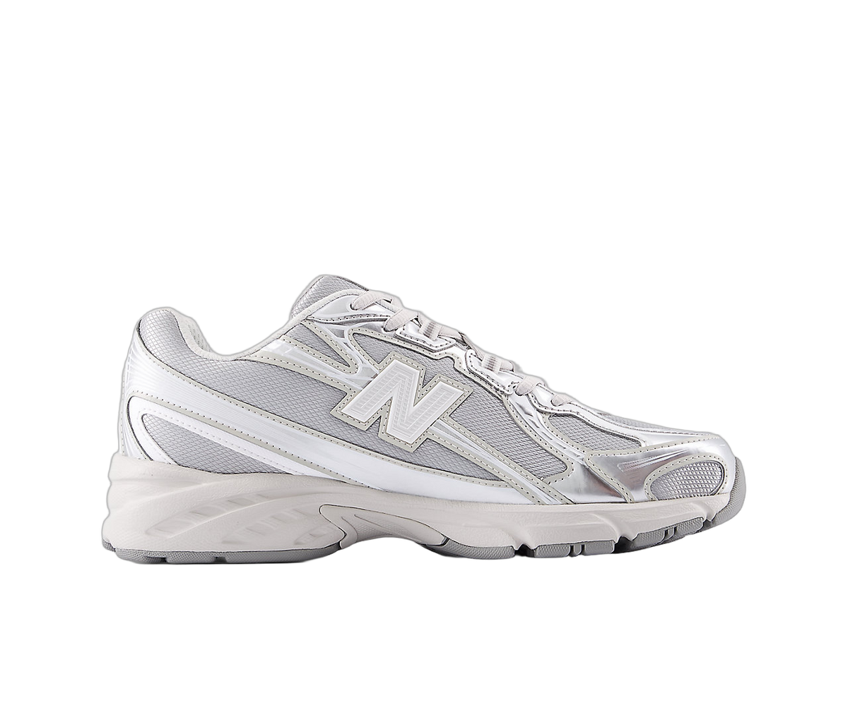 Overkicks - New Balance 740 Metallic Silver (U7405I7) - vista lateral