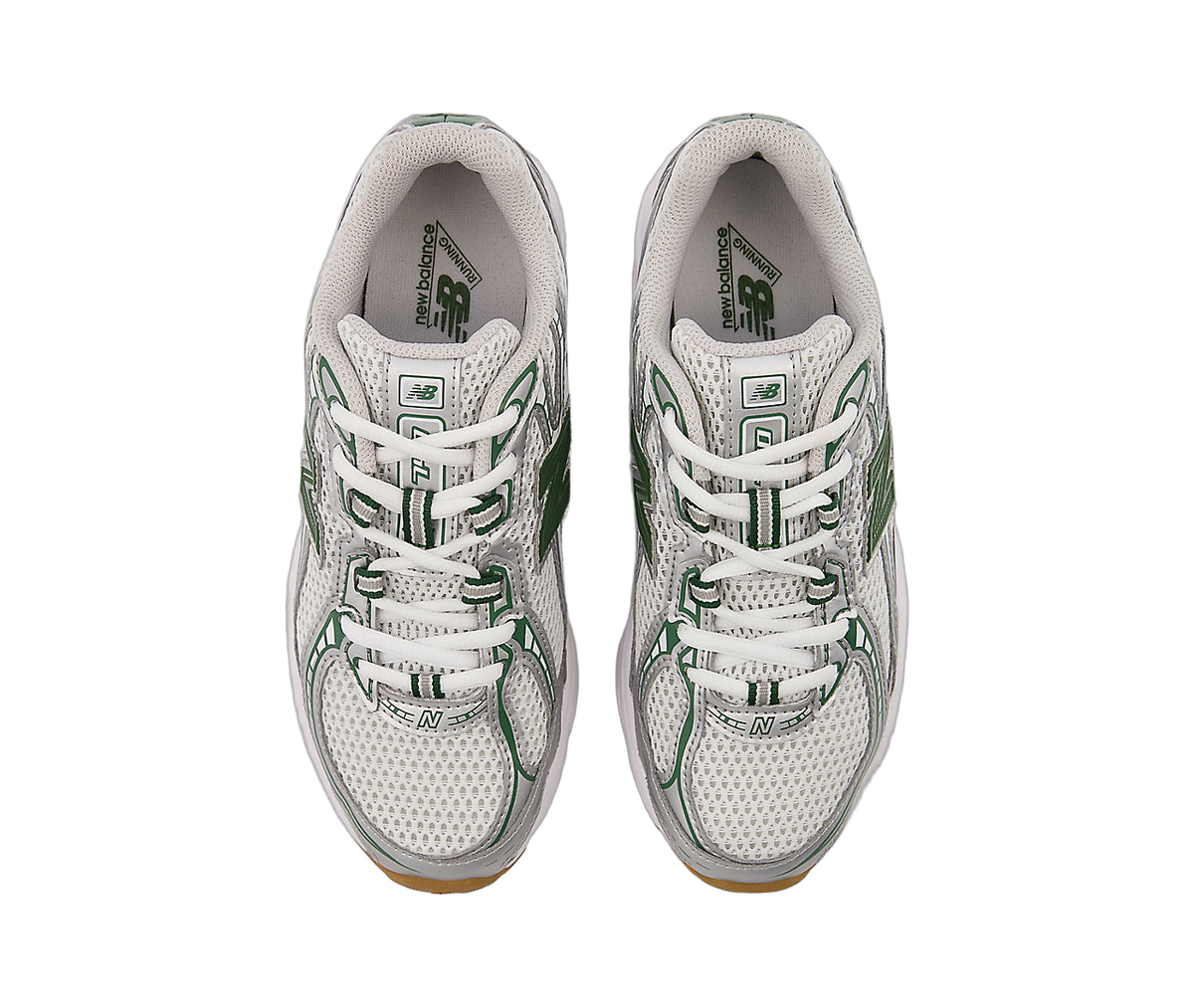Overkicks - New Balance 740 Silver Metalic Dark Alpine Green (GS) (GR740SF) - imagen 3