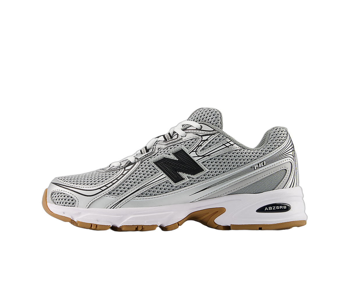 Overkicks - New Balance 740 Slate Grey Frosted Glass White Gum (U740GB2) - vista lateral