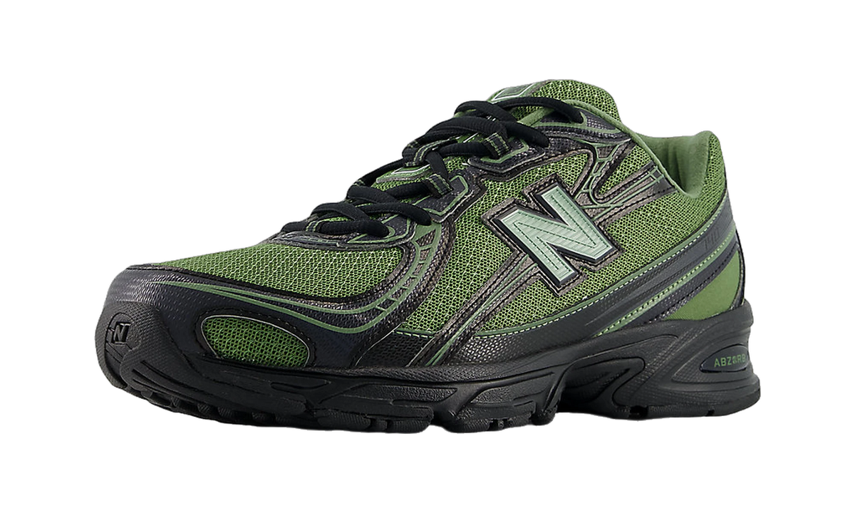 Overkicks - New Balance 740 Utility Green Black (U7403DN) - vista trasera