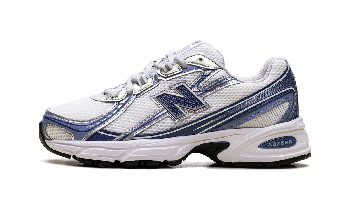 Overkicks - New Balance 740 White Magic Blue (U7405K9) - vista lateral