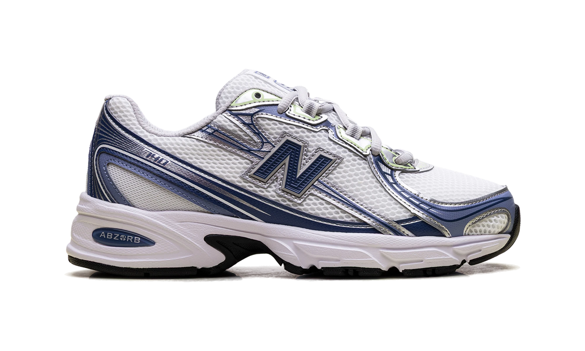 Overkicks - New Balance 740 White Magic Blue (U7405K9) - detalle talón