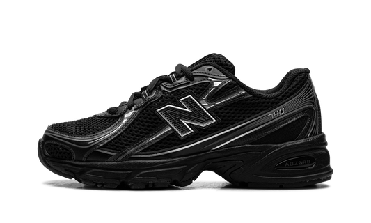 Overkicks - New Balance 740v2 Black Grey Silver (U740BM2) - vista lateral