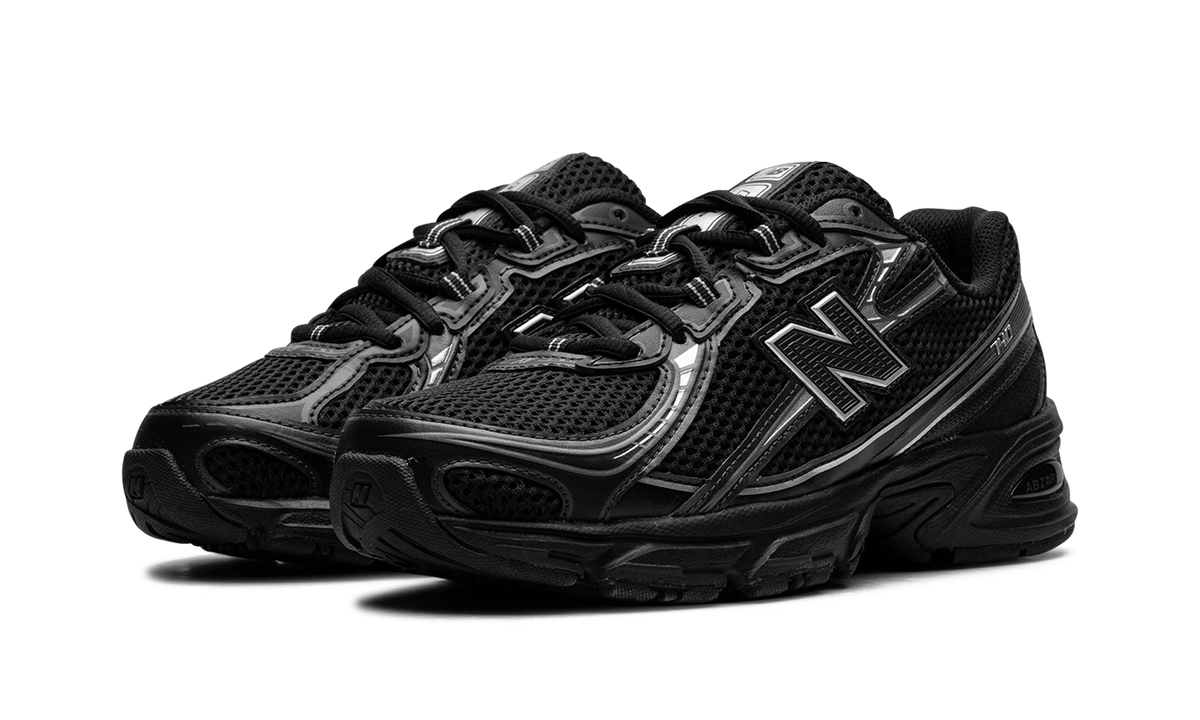 Overkicks - New Balance 740v2 Black Grey Silver (U740BM2) - vista trasera