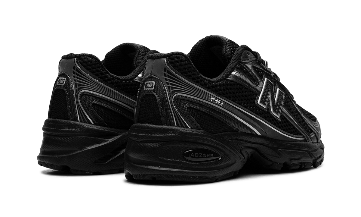 Overkicks - New Balance 740v2 Black Grey Silver (U740BM2) - par completo