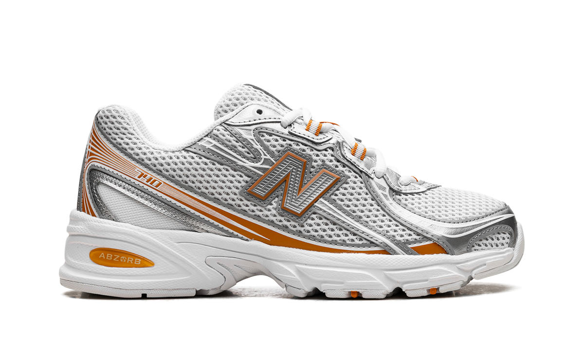 Overkicks - New Balance 740v2 Classic Orange (U740CL2) - detalle talón
