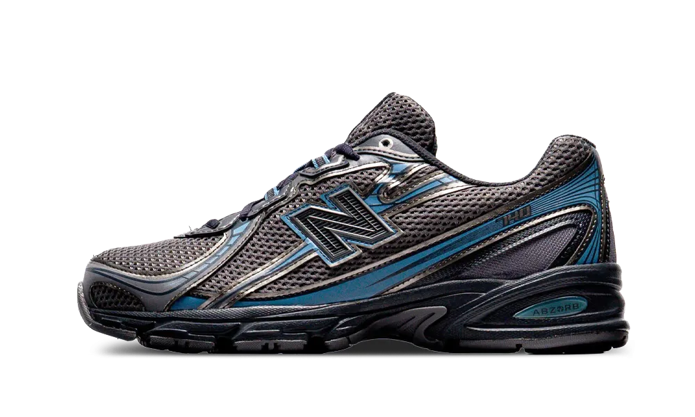 Overkicks - New Balance 740v2 Grey Blue (U740BT2) - vista lateral
