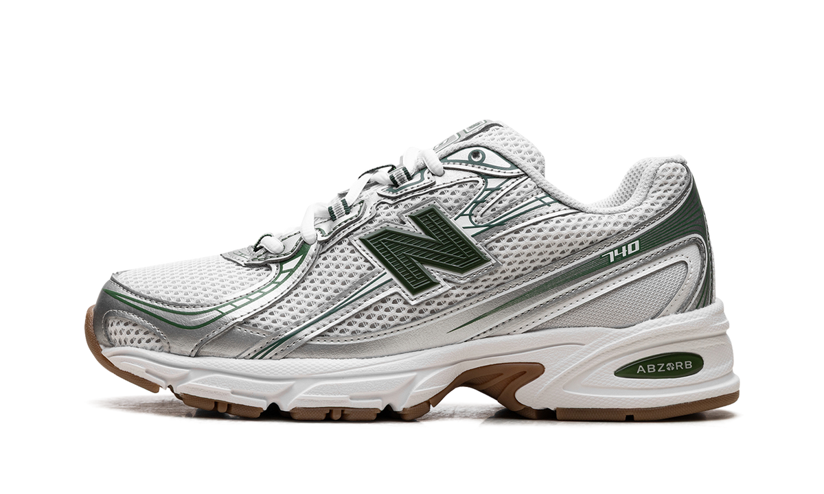 Overkicks - New Balance 740v2 Grey Matter Dark Alpine Green (U740SF2) - vista lateral