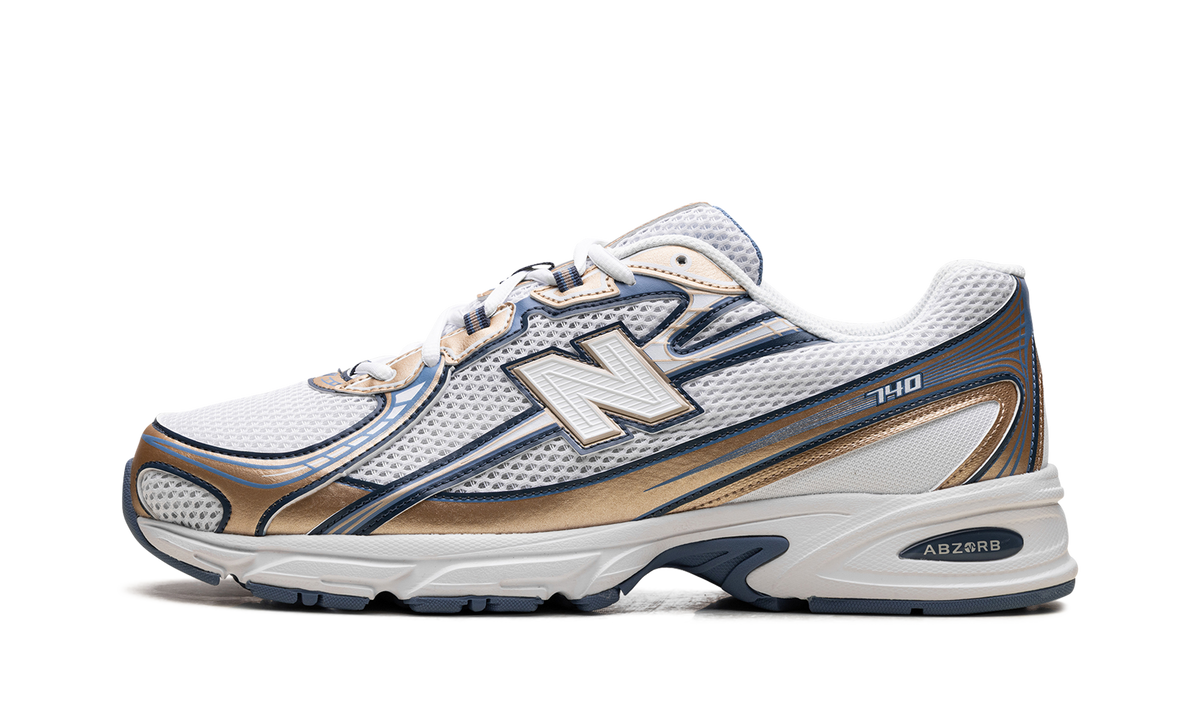Overkicks - New Balance 740v2 Heron Blue Vintage Indigo (U740HB2) - vista lateral