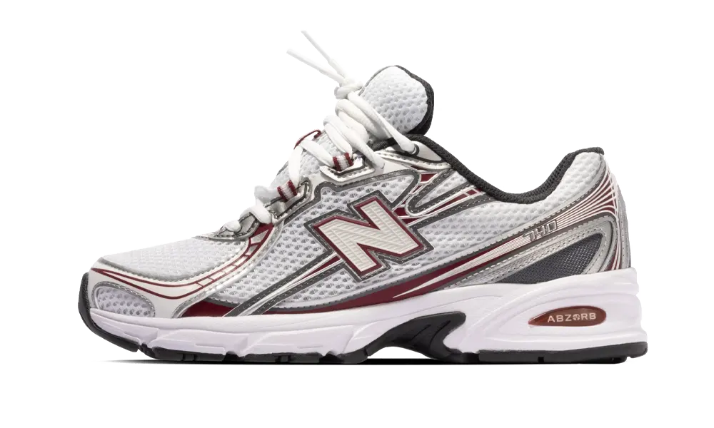 Overkicks - New Balance 740v2 Mercury Red Castlerock (U740RD2) - vista lateral