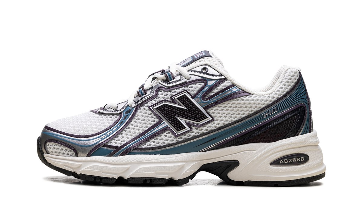 Overkicks - New Balance 740v2 Sea Salt Plum (U740PB2) - vista lateral