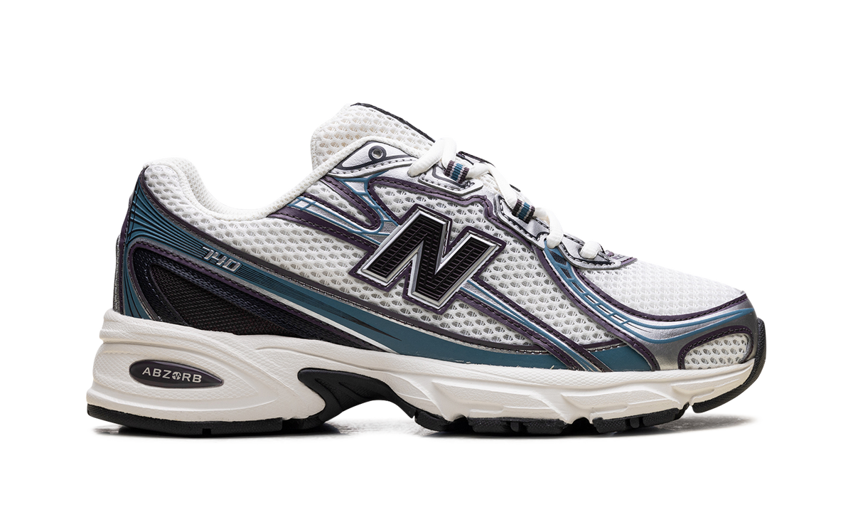 Overkicks - New Balance 740v2 Sea Salt Plum (U740PB2) - detalle talón