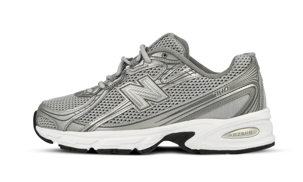 Overkicks - New Balance 740v2 Silver Castlerock (U740SG2) - vista lateral