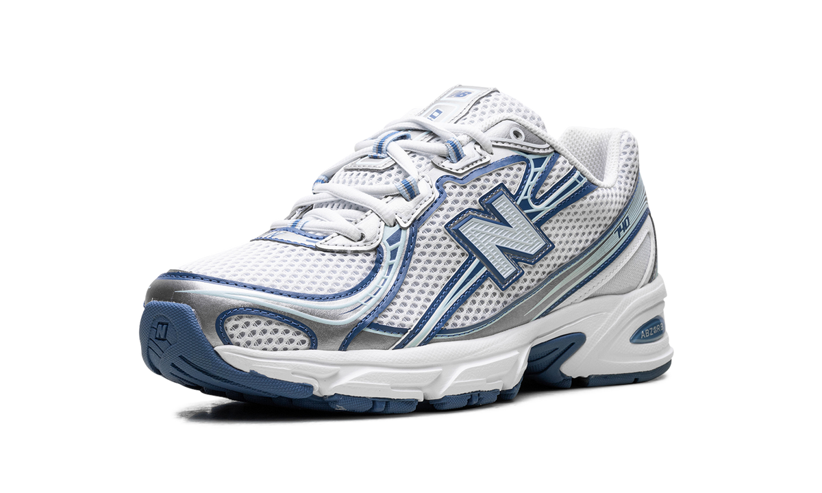Overkicks - New Balance 740v2 White Ice Blue Sea Lime (U740LB2) - detalle suela