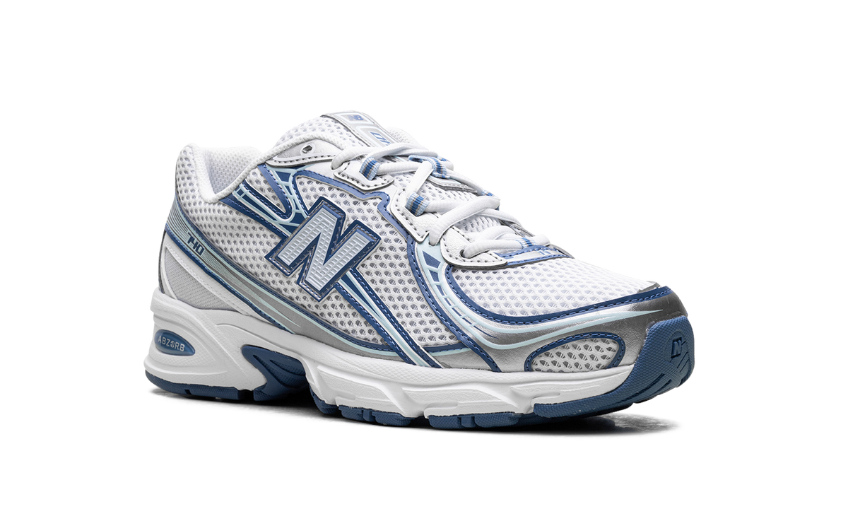 Overkicks - New Balance 740v2 White Ice Blue Sea Lime (U740LB2) - detalle lateral interior