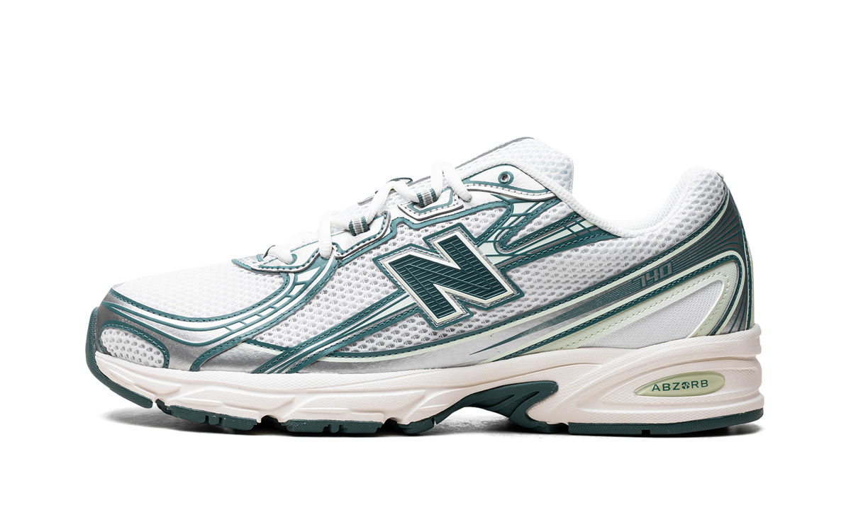 Overkicks - New Balance 740v2 White Marsh Green (U740GR2) - vista lateral