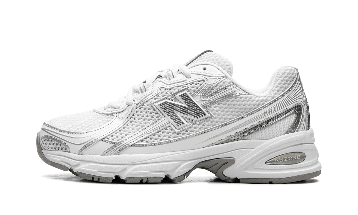 Overkicks - New Balance 740v2 White Silver Reflection (U740WM2) - vista lateral