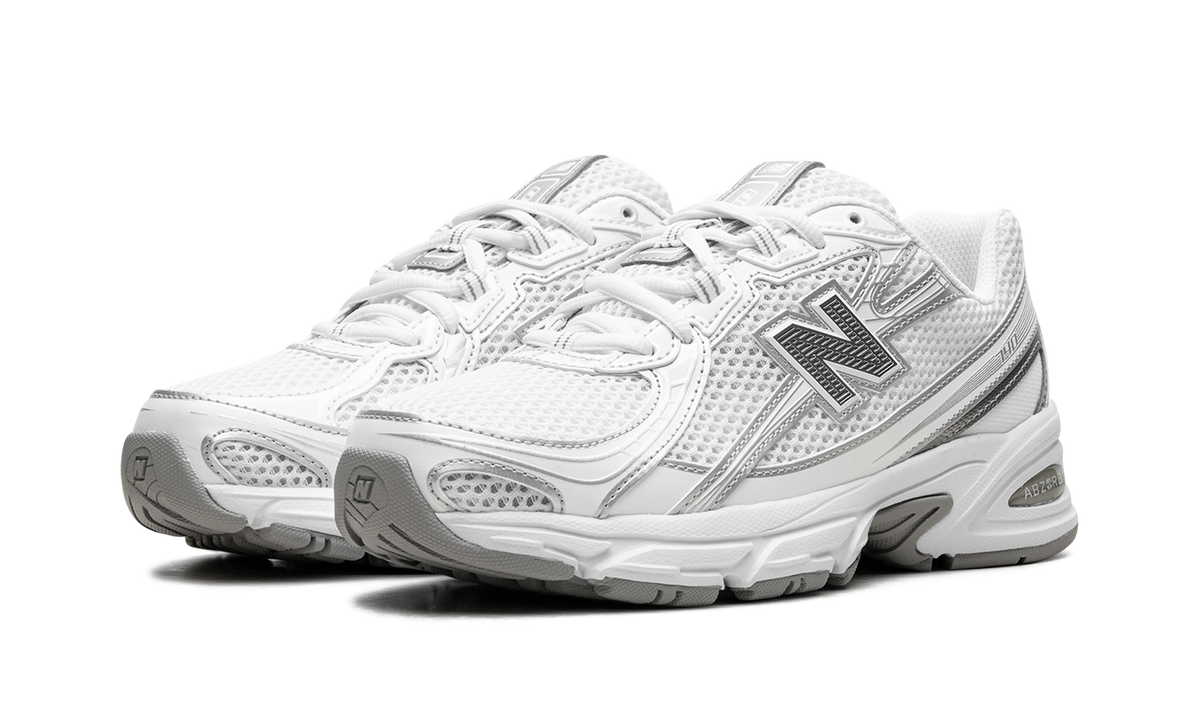 Overkicks - New Balance 740v2 White Silver Reflection (U740WM2) - vista trasera