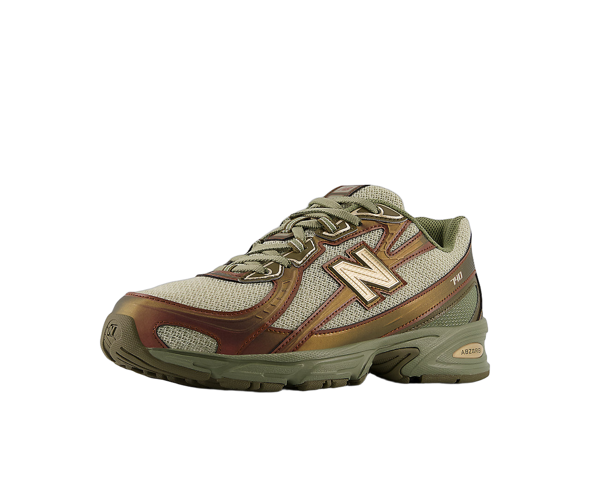 Overkicks - New Balance 740v2 Woodland Rich Oak (U740AB2) - vista lateral