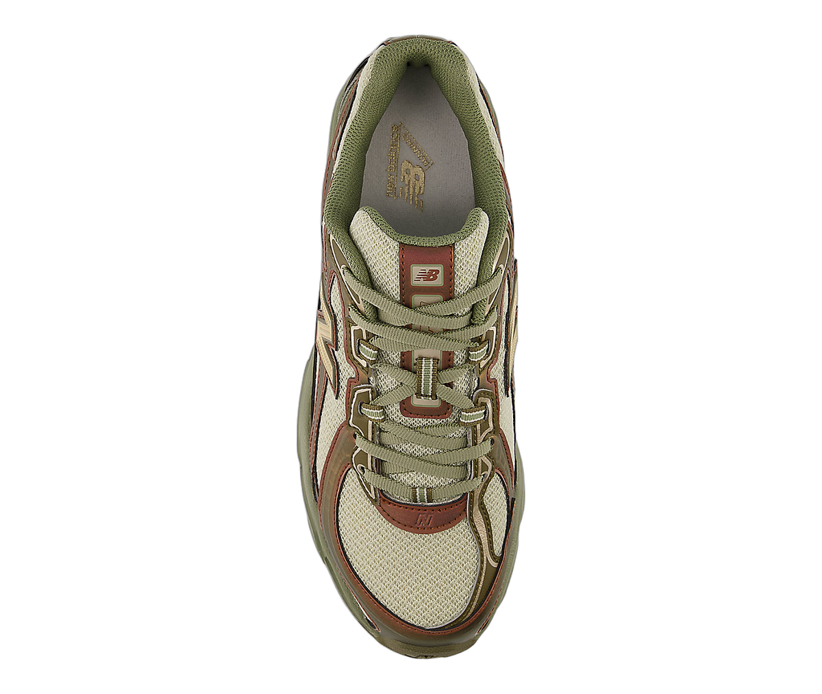 Overkicks - New Balance 740v2 Woodland Rich Oak (U740AB2) - vista trasera