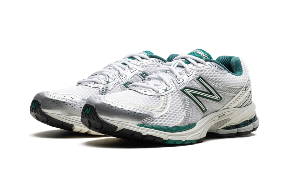 Overkicks - New Balance 860v2 Aimé Leon Dore Grey Green (ML860DC2) - vista trasera