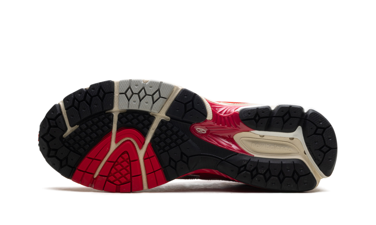 Overkicks - New Balance 860v2 Aimé Leon Dore Red Grey (ML860DD2) - vista superior