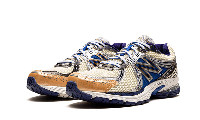 Overkicks - New Balance 860v2 Aime Leon Dore Blue (ML860AM2) - vista trasera