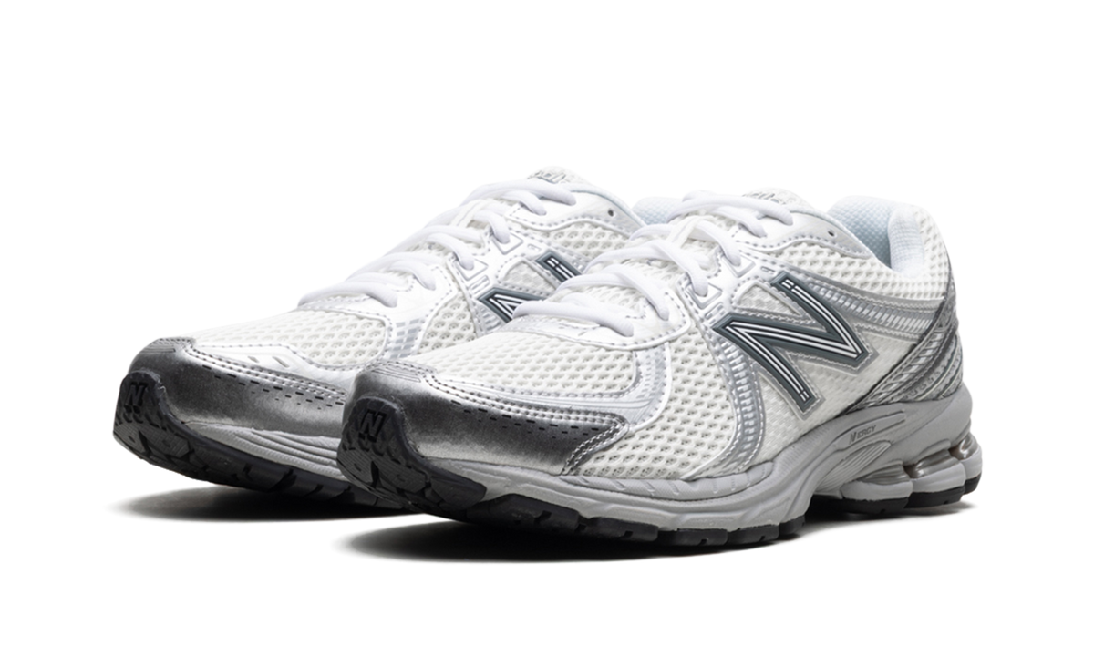 Overkicks - New Balance 860v2 Sea Salt Harbor Grey (ML860GO2) - vista trasera