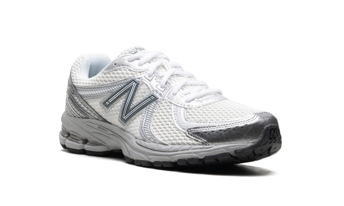 Overkicks - New Balance 860v2 Sea Salt Harbor Grey (ML860GO2) - detalle lateral interior