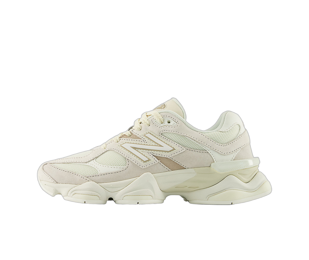 Overkicks - New Balance 9060 Beige White (U90604IJ) - vista lateral