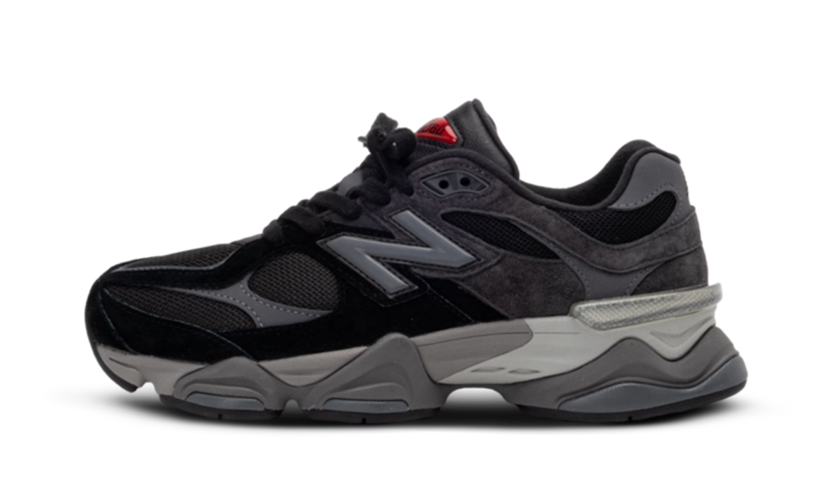 Overkicks - New Balance 9060 Black Castlerock Grey (U9060BLK) - vista lateral