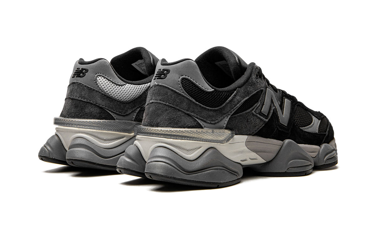Overkicks - New Balance 9060 Black Castlerock Grey (U9060BLK) - par completo