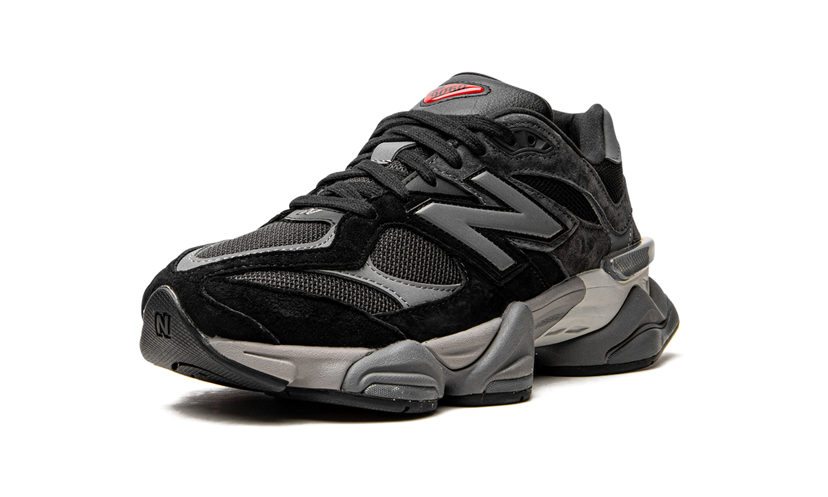 Overkicks - New Balance 9060 Black Castlerock Grey (U9060BLK) - detalle lateral