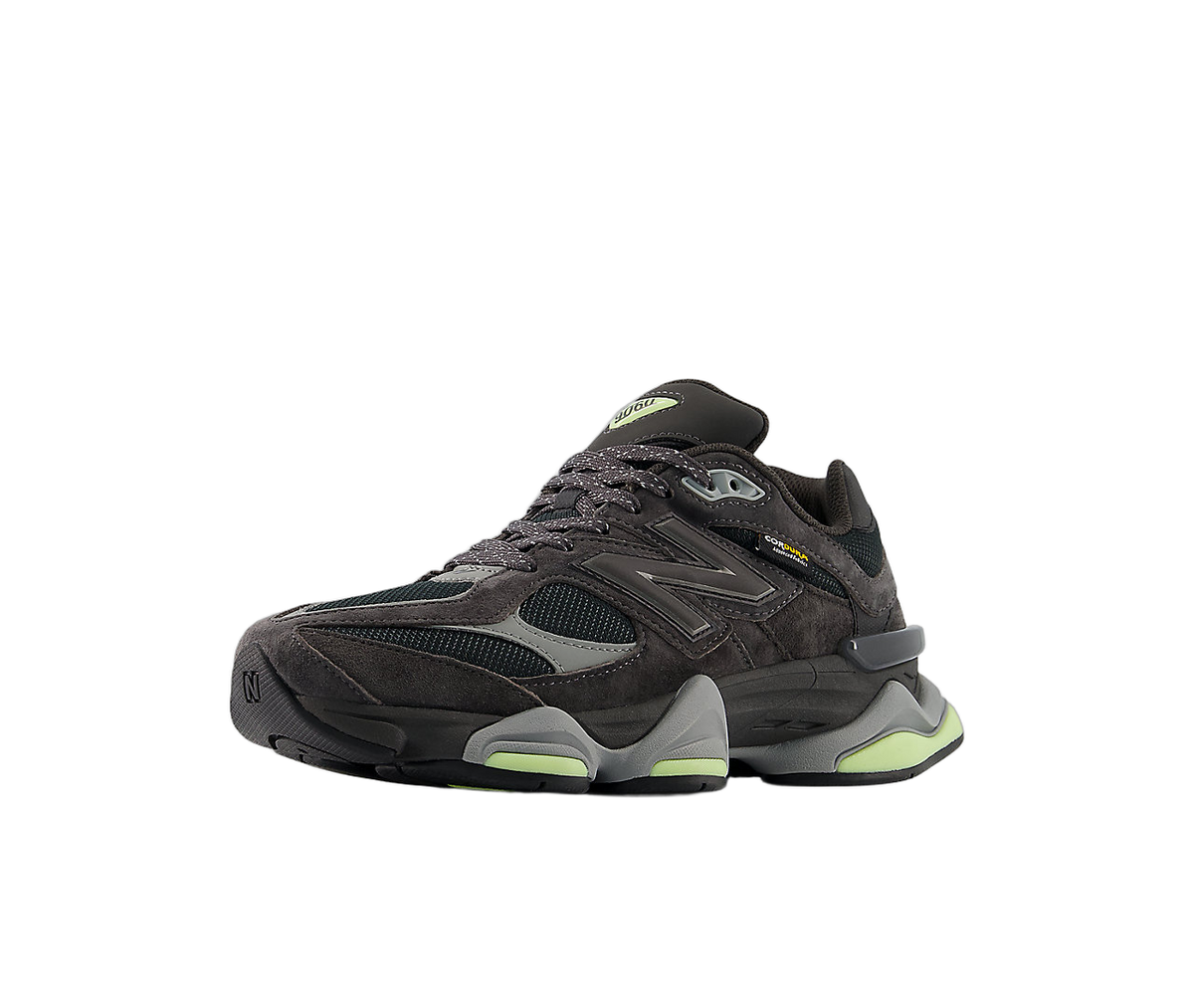 Overkicks - New Balance 9060 Black Cement Dry Lime (U90602P8) - vista trasera