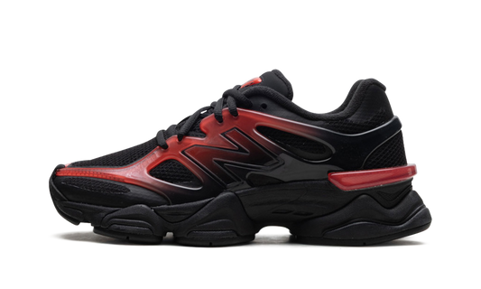Overkicks - New Balance 9060 Black Red Gradient (U9060IDZ) - vista lateral