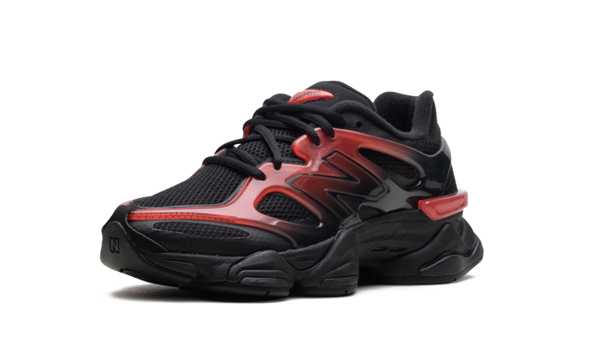 Overkicks - New Balance 9060 Black Red Gradient (U9060IDZ) - detalle suela