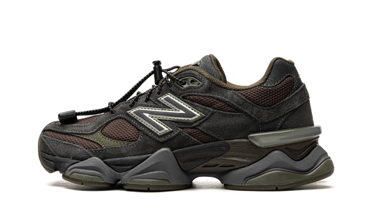 Overkicks - New Balance 9060 Blacktop Dark Moss (U9060PH) - vista lateral