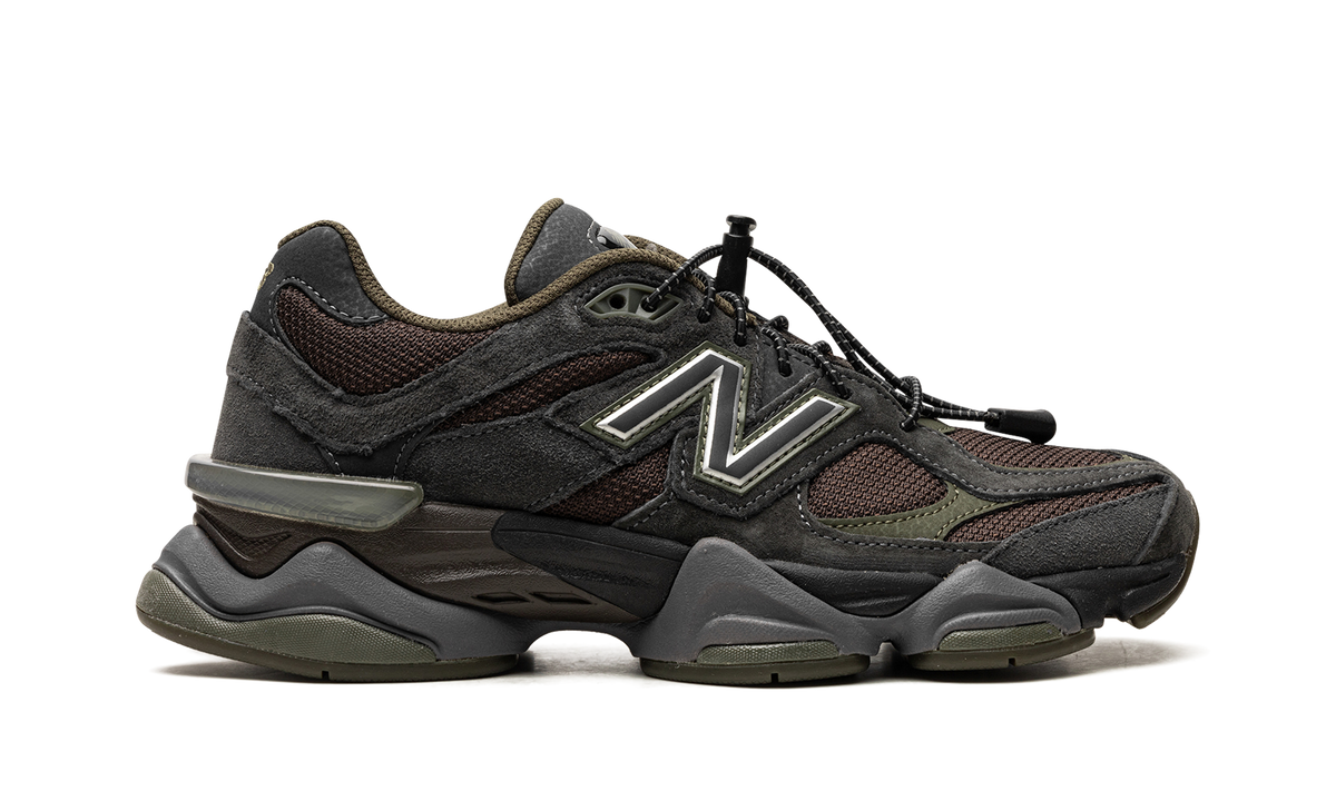 Overkicks - New Balance 9060 Blacktop Dark Moss (U9060PH) - detalle talón