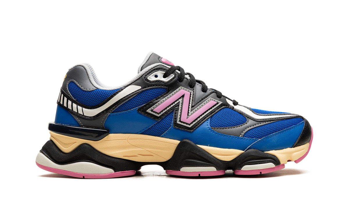 Overkicks - New Balance 9060 Blue Oasis Real Pink (U9060BPO) - detalle talón