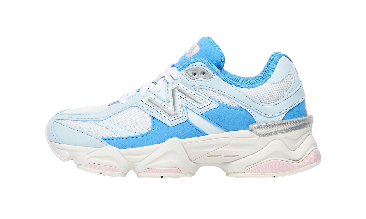 Overkicks - New Balance 9060 Blue White (GS) (GC9060AF) - vista lateral
