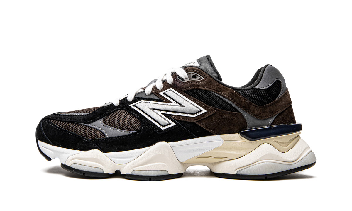 Overkicks - New Balance 9060 Brown Black (U9060BRN) - vista lateral