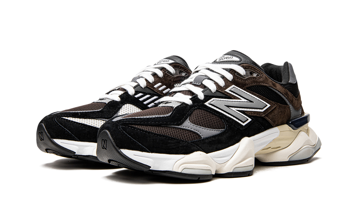 Overkicks - New Balance 9060 Brown Black (U9060BRN) - vista trasera